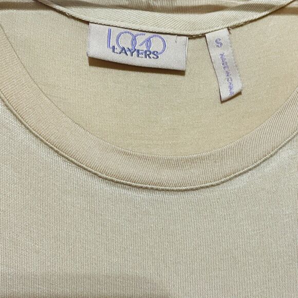 2 Coquette Extra Long Knit Tank Top Shirt Dress Lace Extender Small LOGO Layers - Picture 14 of 15